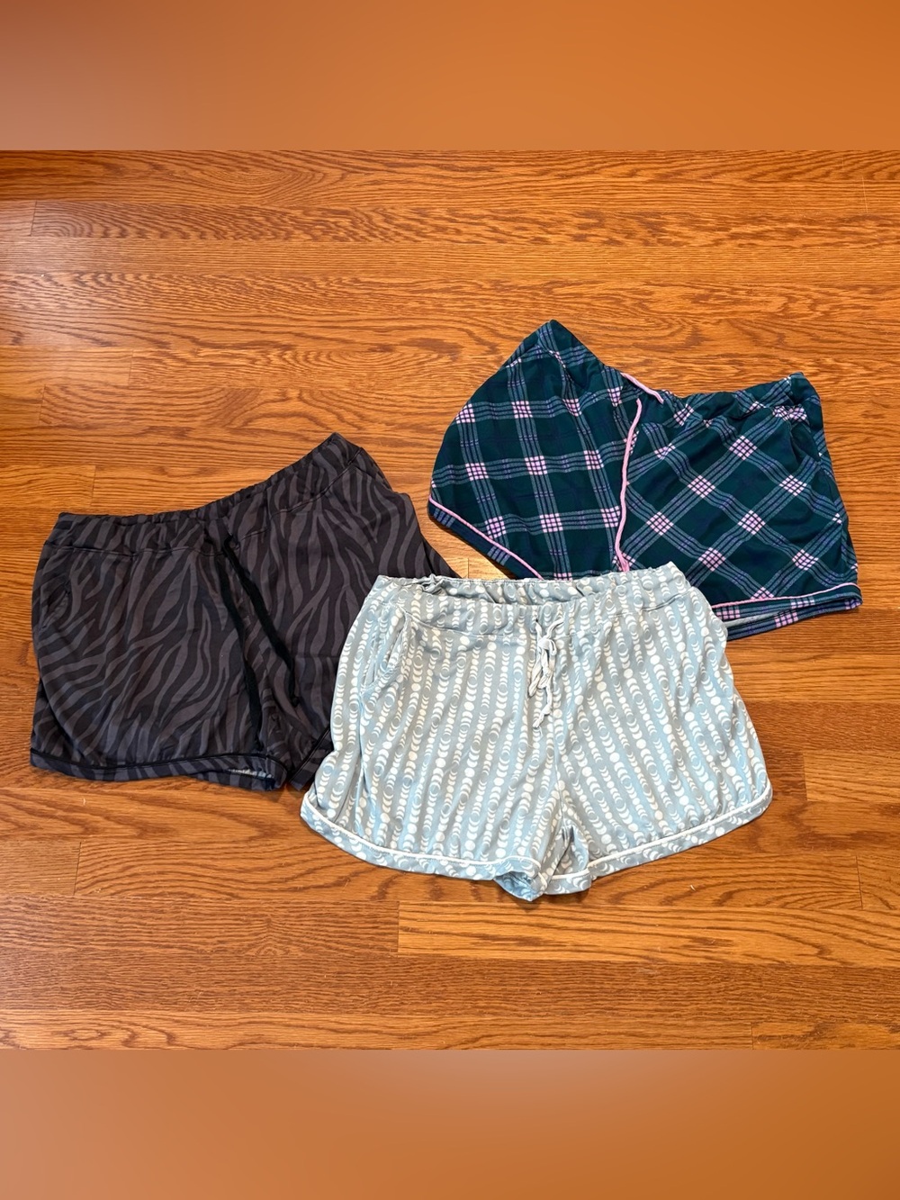 Hello Mello Women’s XL Lounge Shorts Lot of 3 Panama bottoms